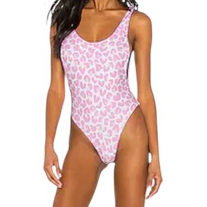 LPA Sweetie Pie One Piece in Pink Leopard‎ Size XL NWT